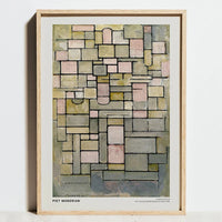 Geometric Bauhaus posters abstract minimalist modern wall art