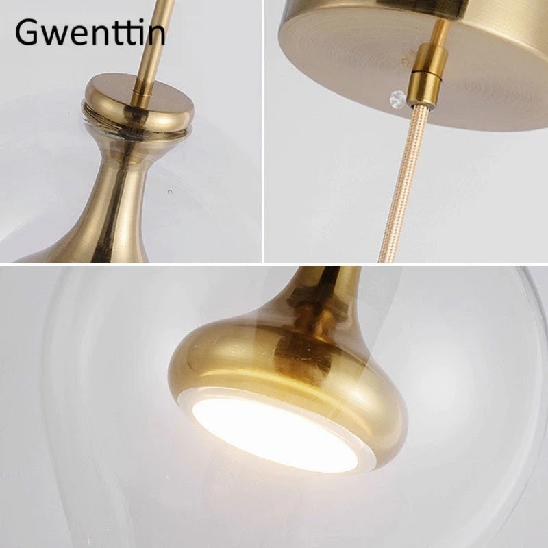 suspension en verre moderne pour décoration intérieure élégante - vue 10 sur 9