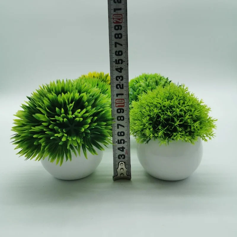 plantes artificielles bonsaï décoratives pour bureaux et tables - vue 7 sur 12