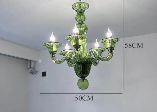 lustre led en cristal pour décoration intérieure élégante - vue 15 sur 15