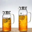 Bouilloire verre borosilicate grande capacité pour thé boissons