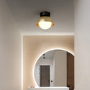 Modern minimalist copper corridor lamp with three colours
