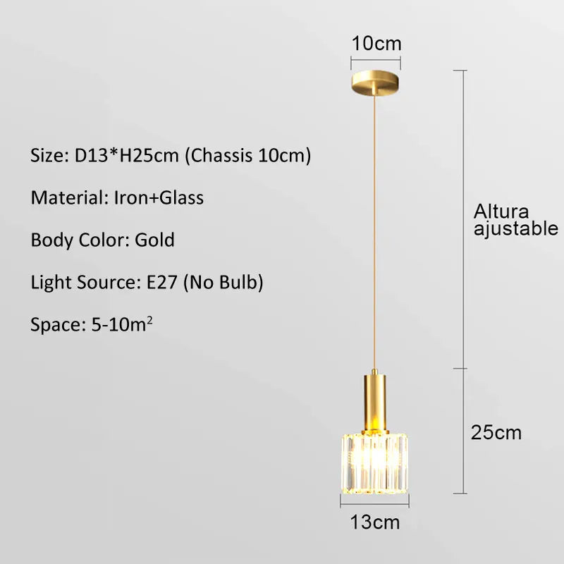 lampe led suspendue en verre design moderne décoratif - vue 7 sur 10