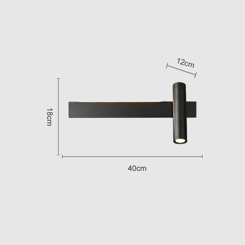 applique murale minimaliste en cuivre design moderne et créatif - vue 8 sur 13