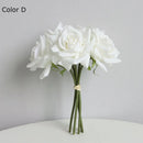 Realistic artificial rose bouquet for weddings and decoration