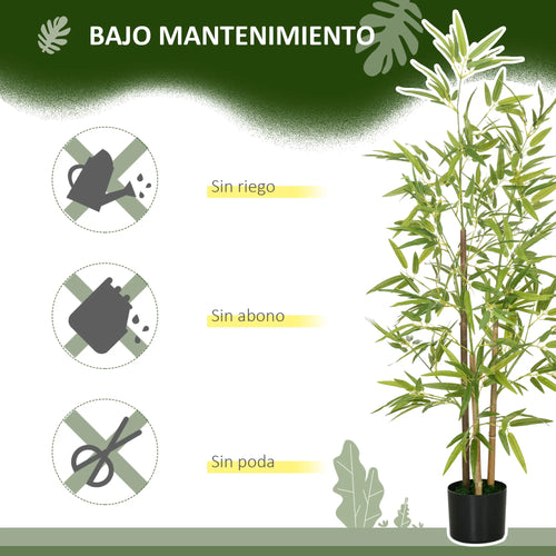 lot de 2 plantes artificielles avec pot et 498 feuilles
