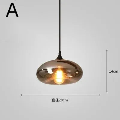 suspension à led en verre design pour décoration intérieure moderne - vue 9 sur 15