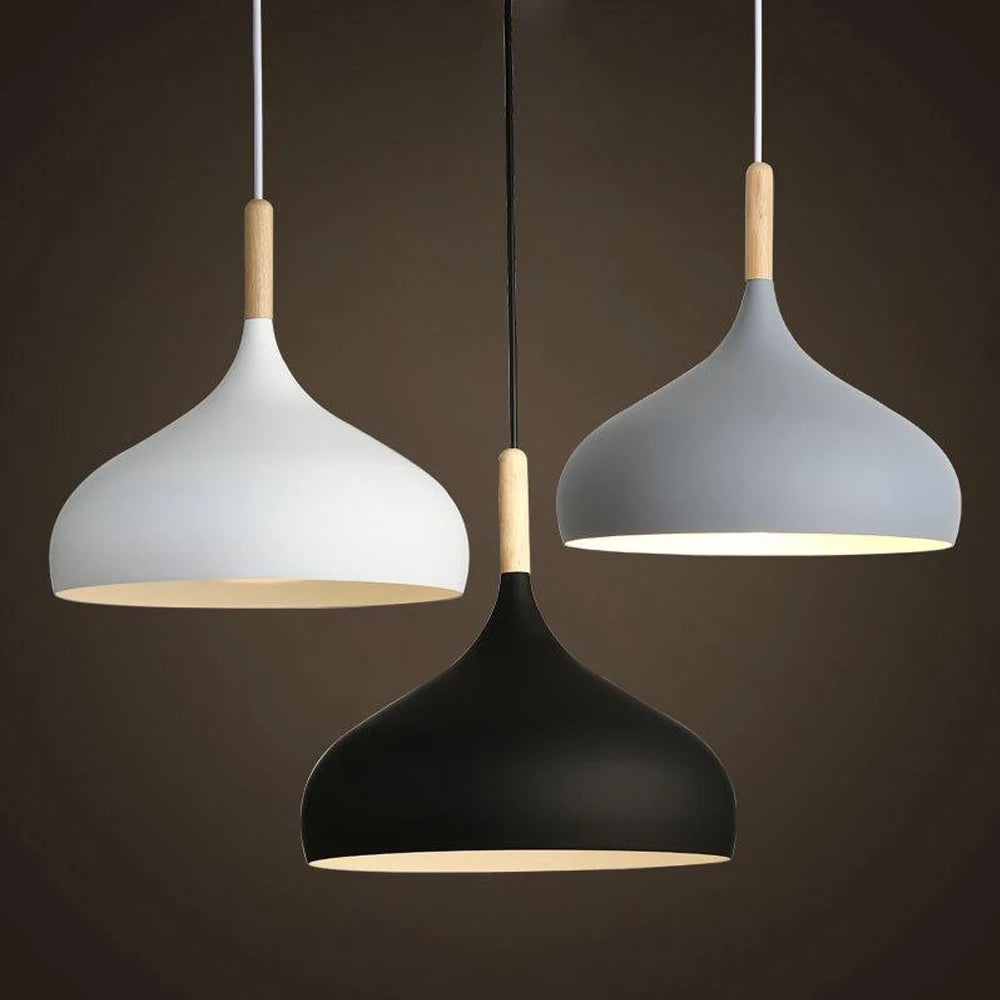 luminaires suspendus modernes nordiques pour bar et restaurant - vue 3 sur 17