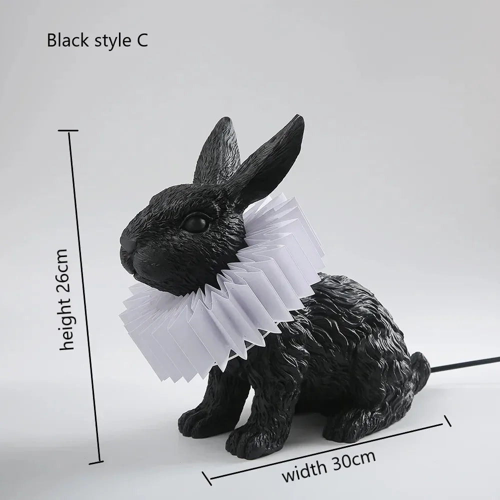 lampe de table lapin adorable pour décoration enfant - vue 12 sur 15