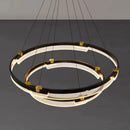 Minimalist Nordic acrylic chandelier for modern decor