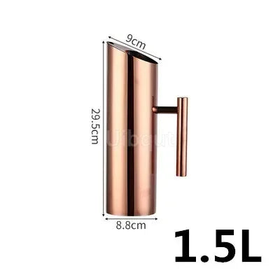 Carafe isotherme acier inoxydable style moderne polyvalente boissons