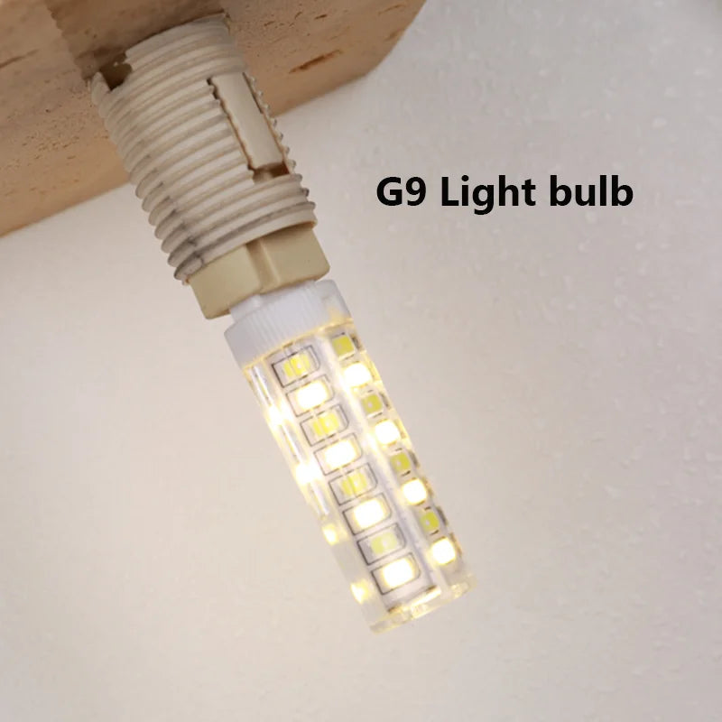 applique murale vintage en pierre naturelle avec abat-jour en verre et led