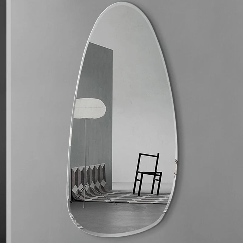 miroir moderne nordique grand pour décoration intérieure esthétique - vue 6 sur 9