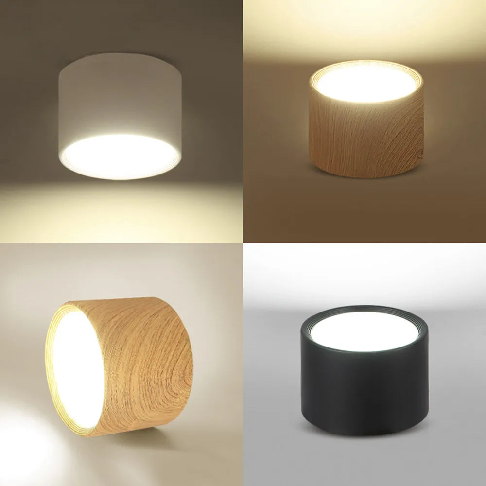 Plafonnier LED moderne à montage en Surface - vue 8 sur 9