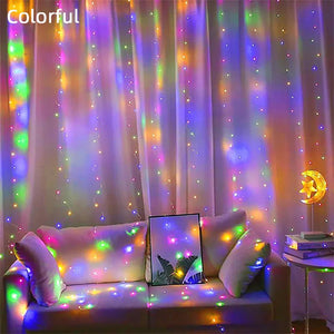 Decorative LED string lights with remote control for Christmas