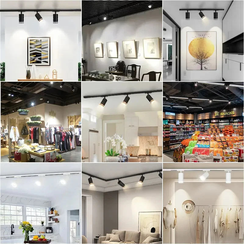 spot à led pour éclairage intérieur complet décoratif - vue 7 sur 24