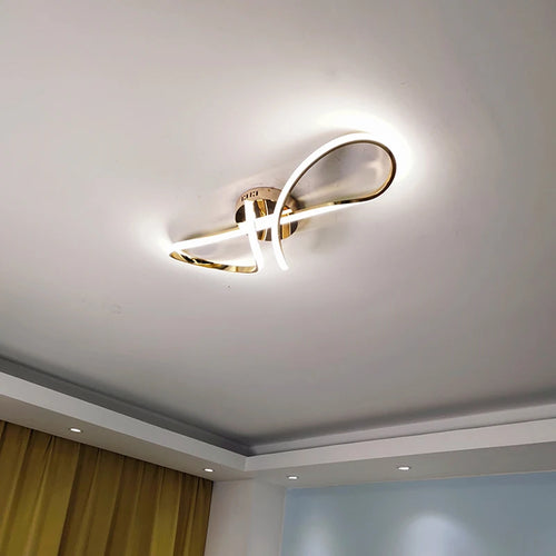 plafonnier led salon lumière créative décorative intérieur - vue 6 sur 6