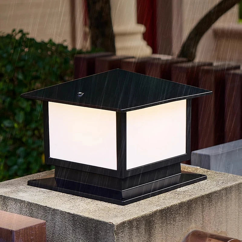 Lampe pilier LED étanche E27 - vue 5 sur 20