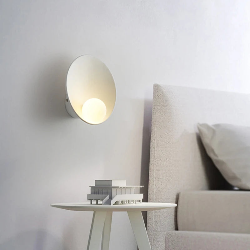 SANDYHA nordique rétro bois appliques chevet étude couloir fond TV Art maison intérieur décor luminaires - vue 4 sur 10