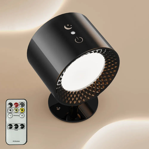 Tactile et télécommande intérieure sans fil Applique murale rechargeable alimenté par batterie LED appliques murales sans fil avec chargement USB - vue 2 sur 10