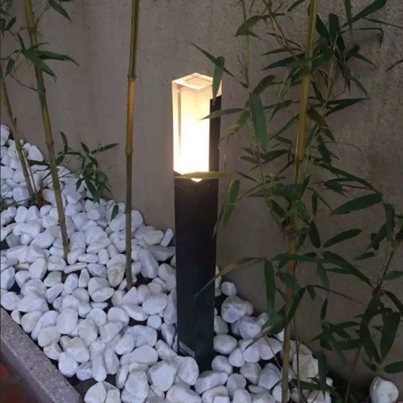 colonne lumineuse led extérieure étanche pour jardin et paysage - vue 3 sur 14