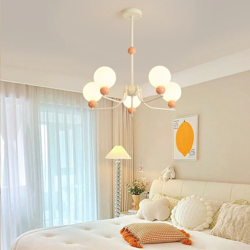 suspension led modernes forme ronde luminaires intérieurs - vue 5 sur 8