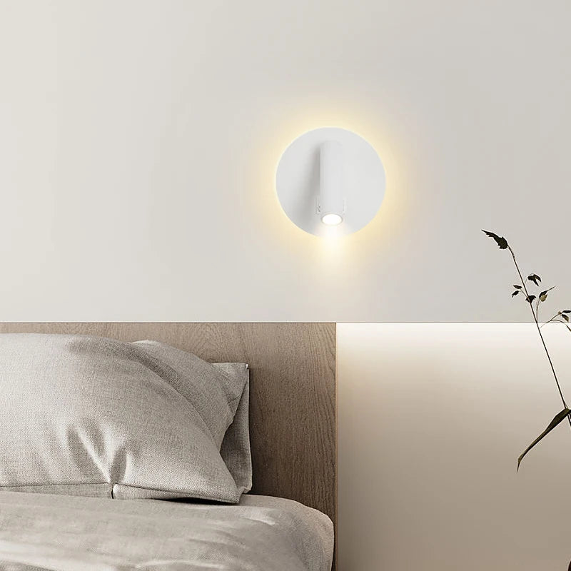 lampe de chevet minimaliste moderne série murale nordique