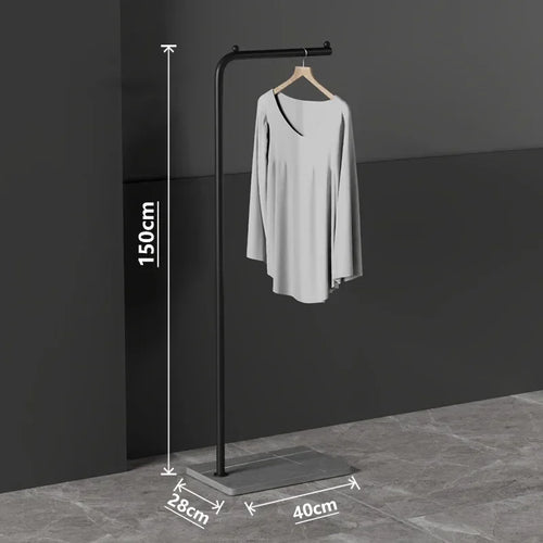 porte-vêtements nordique léger et moderne pour rangement élégant
