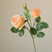 roses artificielles en soie pour décoration intérieure et extérieure