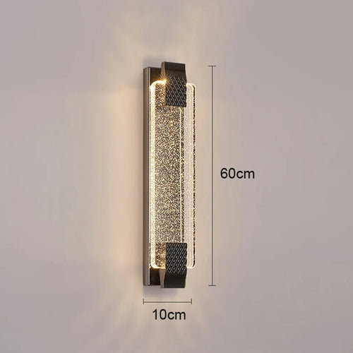 applique luxe moderne or noir 110-220v décoration éclairage intérieur - vue 14 sur 16