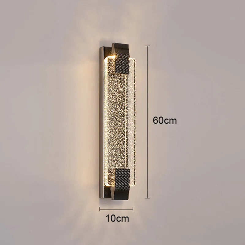 applique luxe moderne or noir 110-220v décoration éclairage intérieur - vue 13 sur 16