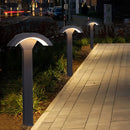 Waterproof outdoor LED lamp with decorative motion sensor