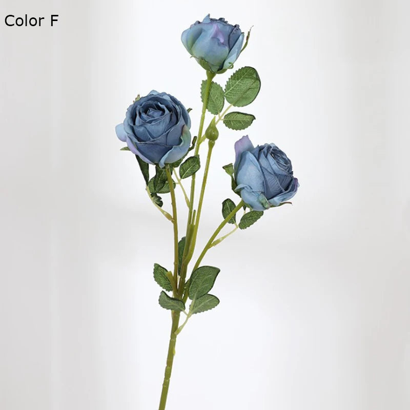 têtes de peinture à lhuile fleur de rose décoration florale mariage - vue 9 sur 11