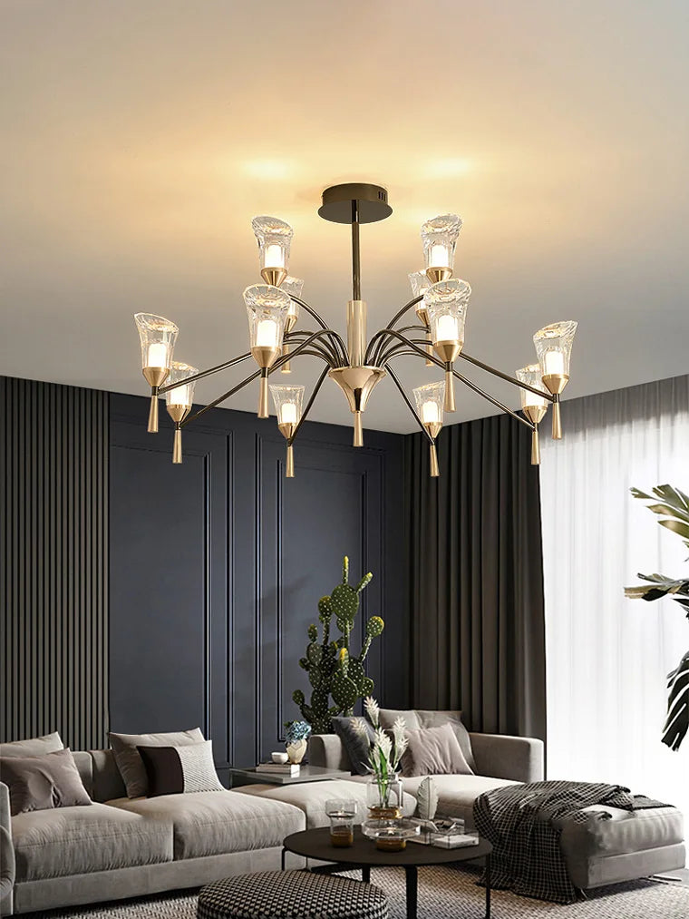 lustre suspendu moderne pour un éclairage élégant - vue 4 sur 9