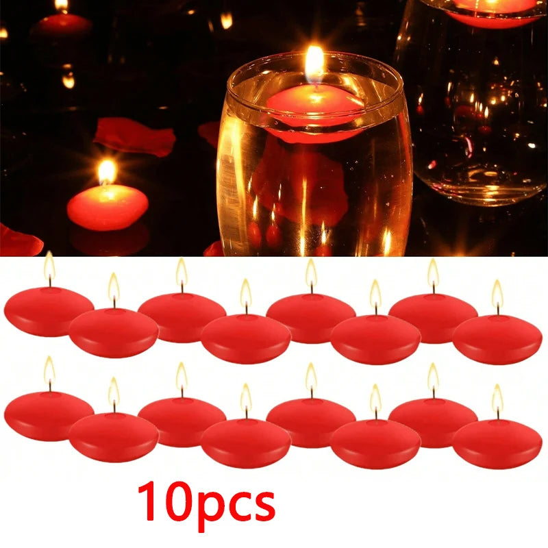 lot de bougies flottantes non parfumées pour toutes occasions romantiques - vue 13 sur 13