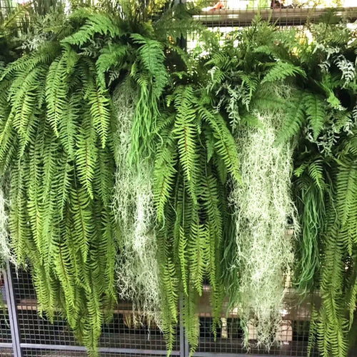 plantes artificielles murales suspendues décoration intérieure et extérieure - vue 2 sur 11