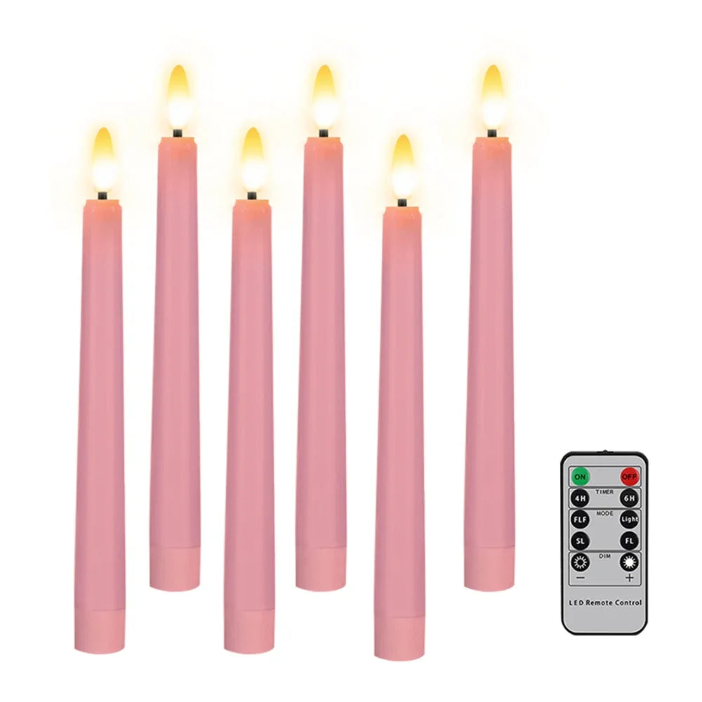 bougie led télécommandée avec minuterie pour décoration festive - vue 11 sur 11