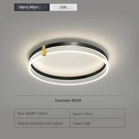 plafonnier led moderne minimaliste avec télécommande ronde