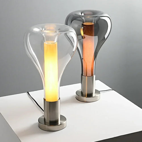 lampe à poser nordique moderne en verre design élégant pour décoration - vue 2 sur 10