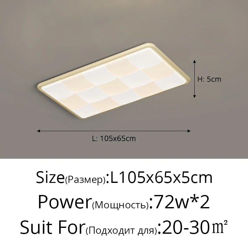 plafonnier à led design pour éclairage et décoration intérieure - vue 14 sur 14