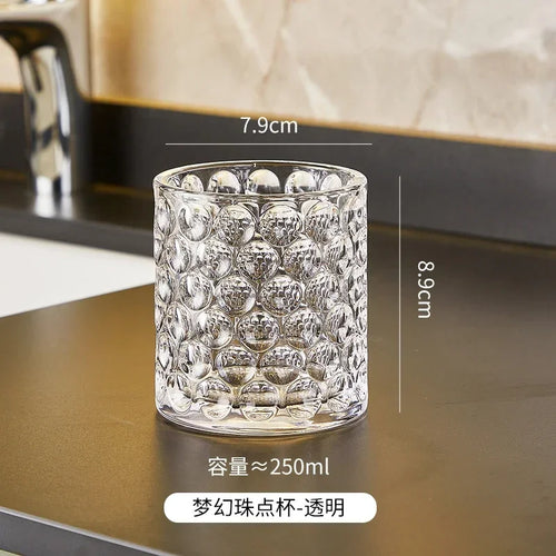 tasse en verre pour bain de bouche accessoires de salle de bain