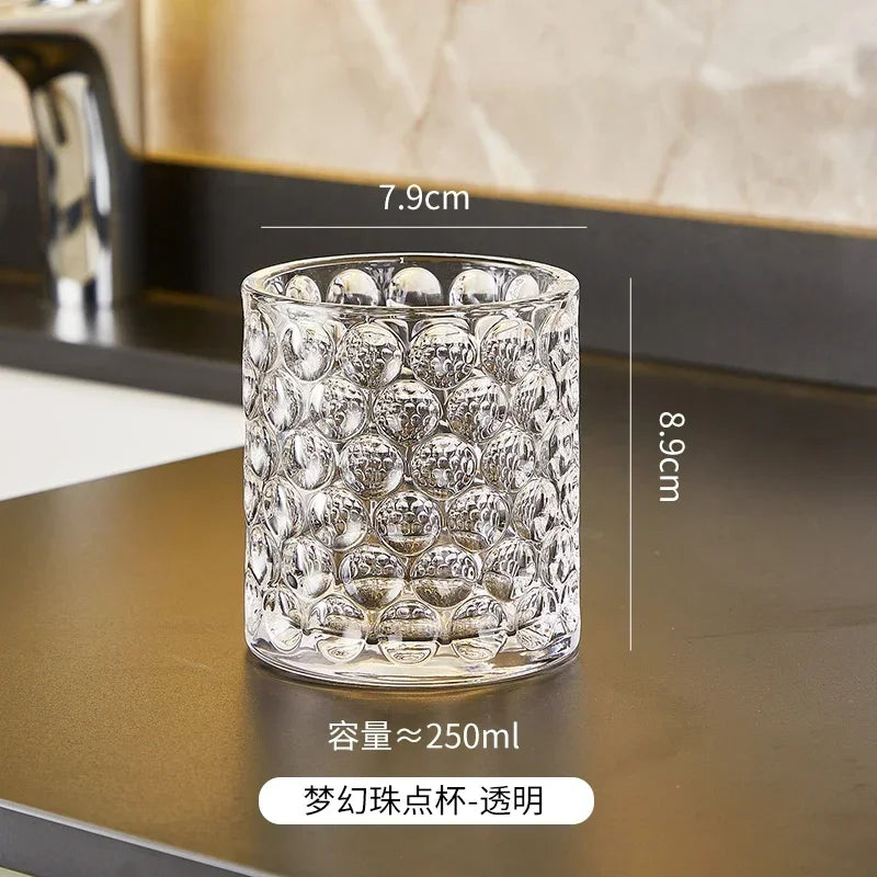 tasse en verre pour bain de bouche accessoires de salle de bain - vue 11 sur 13