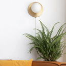 Light Luxury All Copper Wall Lamp, Post-modern Villa, Minimalist Living Room, Background Wall, Creative Bedroom, Bedside Lamp