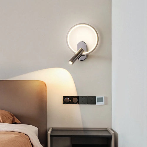 applique murale led moderne pour lecture et étude décorative