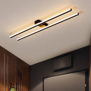 Plafonnier moderne nordique longue barre LED