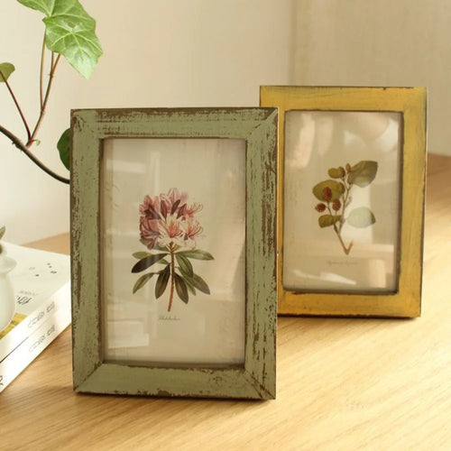 cadre photo en bois massif tendance pour décor mural - vue 2 sur 10