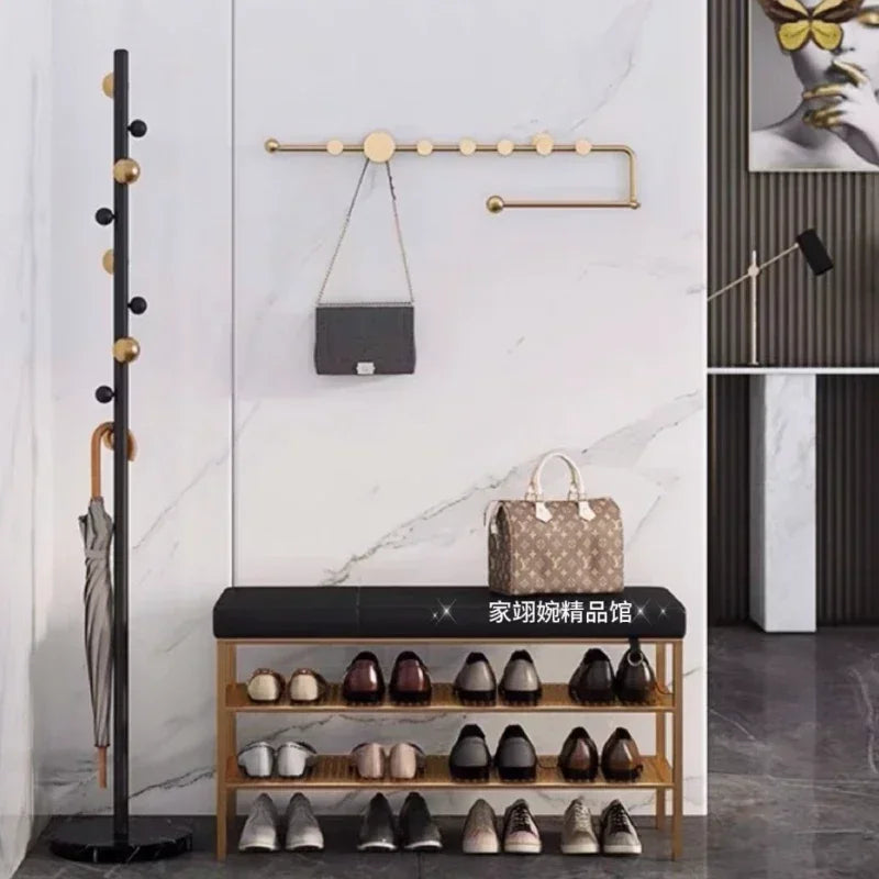 porte-vêtements et chapeaux de luxe nordique décoratif mural