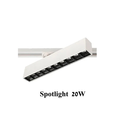 plafonnier cree led rail éclairage pour magasins et intérieurs modernes