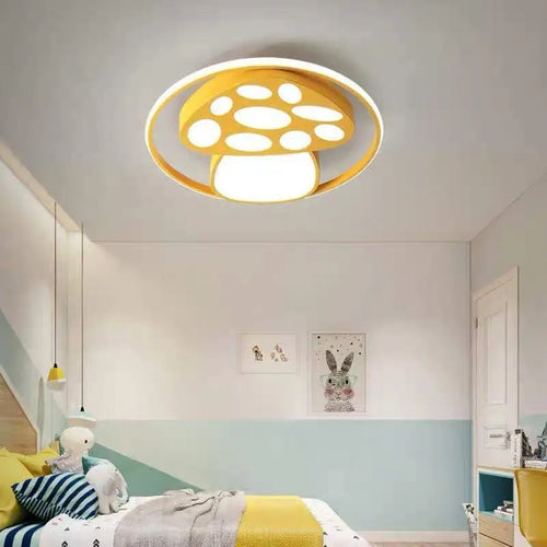 plafonnier led lune dessin animé pour enfants moderne - vue 12 sur 15