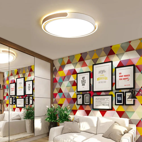 Modern minimalist LED ceiling light nordic chandelier home decoration - vue 2 sur 18